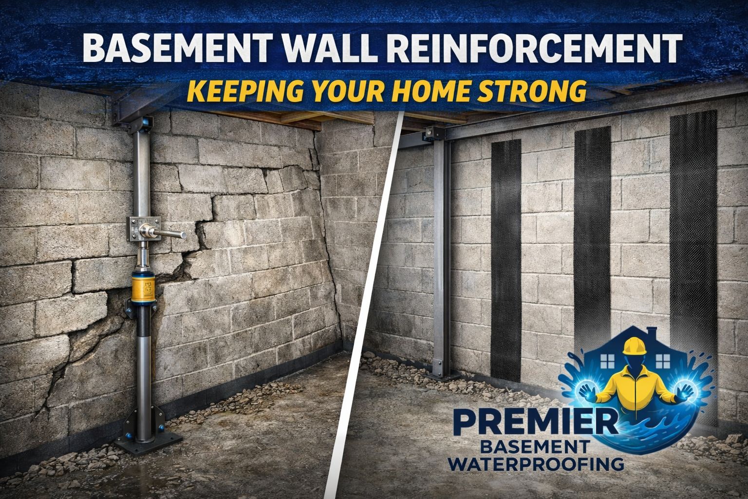 basement wall reinforcement