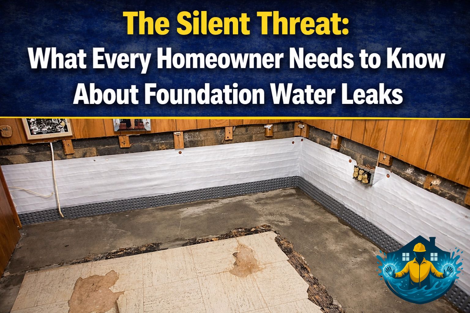 foundation water leak