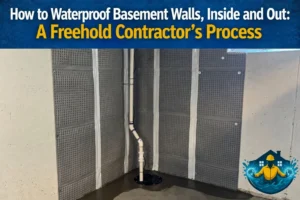 waterproofing basement walls from outside image